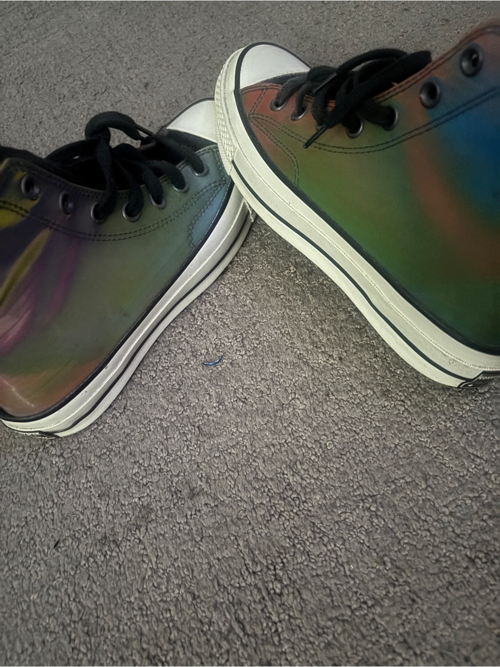 Converse Iridescent High Top Sneakers - Multi-Color - Picture 2 of 3